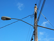 В Калининграде не работает почти 1 000 фонарей из-за обрыва линий