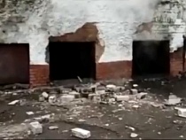 Появилось видео последствий взрыва в Черняховске
