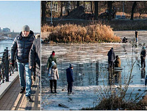 Председатель горсовета призвал не выпускать детей на лёд
