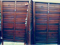 В Зеленоградске пляжную раздевалку у "Амбара" забили использованными женскими прокладками