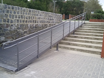 К концу сентября в Зеленоградске сделали пандус к морю