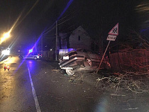 Через час после наступления 2019 года в Калининграде погиб водитель