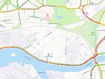 Из-за аварии у двухъярусного моста Правая набережная замерла в пробке