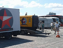 В Калининграде снимают «Морских дьяволов» (фото)