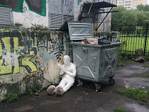 У шестой школы в Калининграде нашли человеческое чучело 