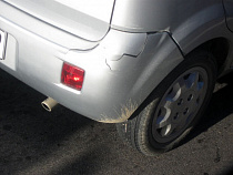 Пьяный калининградец ударил полицейского бампером по ноге 