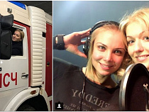 Калининградки Татьяна Арнтгольц и Виктория Герасимова встретились на "озвучке" 