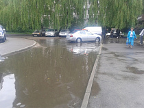 Фотофакт: после дождика в четверг Калининград превращается в Венецию