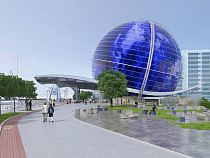 Стал известен срок остекления «шара» Музея Мирового океана 