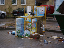 За новогодние выходные из Калининграда вывезли более 12 тысяч кубометров мусора