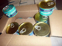 Калининградская компания не задекларировала 8756 банок рыбных консервов