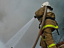 Под Гусевым сгорела парилка