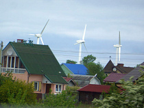 Начался демонтаж первого ветропарка в России