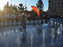 В центре Калининграда отключают фонтан