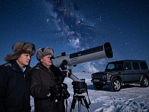 Над Калининградом ночами нависает гигантский смайлик