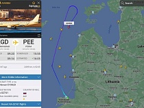 Пилот пассажирского самолёта из Калининграда в Пермь развернул борт