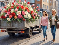 В Калининградскую область за неделю ввезли по 6 цветов на женщину