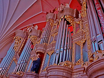 Лазерное шоу и сюита Андреаса Вильшера: эксперименты Кафедрального собора в Новый год