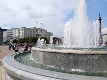 В центре Калининграда отключат фонтаны 