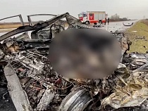 Сгоревшего заживо на «берлинке» водителя пока не смогли опознать (видео)