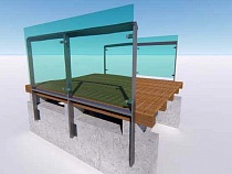 Власти Зеленоградска решили застеклить пирс