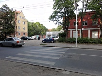 В Калининграде водитель сбил велосипедиста и чуть не выбил ему глаз