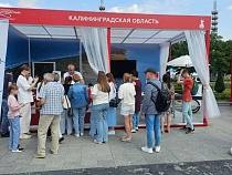 Туристов из Москвы соблазняют Калининградской областью прямо на ВДНХ