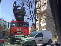 На Литовскому валу пожарная машина задавила «каблучок»