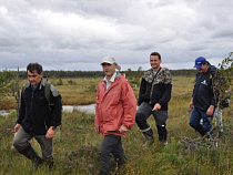 Польская делегация посетила заповедное болото под Калининградом
