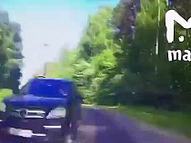 Начальник ГИБДД в Подмосковье протаранил простого смертного (видео)