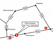 Мостовой переход на 10 км автодороги «Берёзовка – Храброво - Жемчужное» закроют на месяц