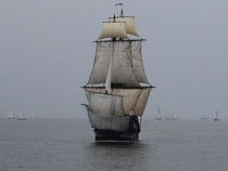 Калининградский барк "Крузенштерн" вышел из ремонта