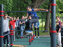 Еще две площадки для воркаута и одна для паркура появятся в Калининграде