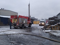 В Калининграде на улице Полтавской пожарные предотвратили взрыв