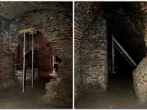 Подземелья замка в Немане открыли для туристов