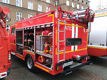 В Калининграде сгорел мотор у «Рено»