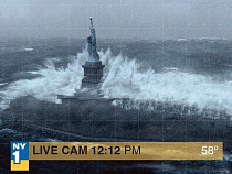 Ураган «Сенди» прошел над Нью-Йорком