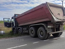 В Зеленоградском районе умер за рулём водитель MAN