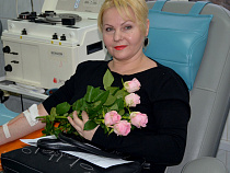 В Международный женский день в Калининграде прошла акция «Леди-донор»