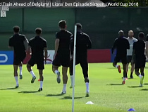 Появилось видео тренировки сборной Англии, которая сыграет в Калининграде (видео)