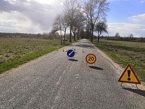 На дороге у границы с Польшей ранена 19-летняя велосипедистка