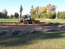 В Багратионовске реконструируют школьный стадион