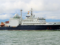 Судно "Янтарь" прошло испытания к 70-летию взятия Кенигсберга