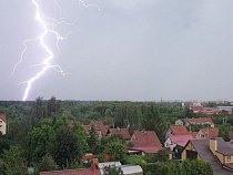 В выходные в Калининградской области прогнозируют грозы 