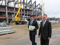 Игорь Шувалов доволен строительством стадиона «Калининград»