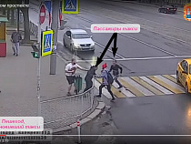 СК заинтересовался дракой на пешеходном переходе на Ленинском проспекте
