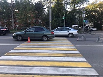 «Киа» сбил молодого человека на переходе у гостиницы «Берлин»