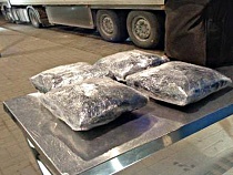 На границе с Литвой в Калининградской области поймали фуру с 57 кг янтаря