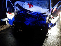 «Ауди» чуть не погубил скорую помощь под Калининградом (видео)