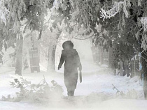 Под Калининградом замерз человек